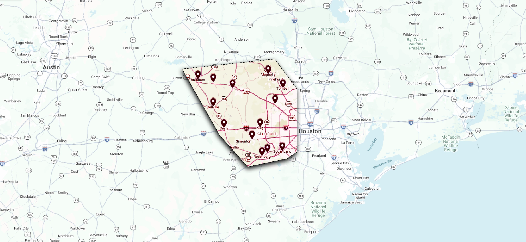 map full screen